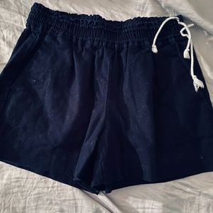 Navy blue shorts